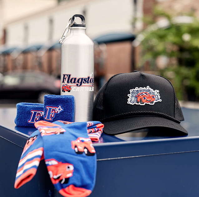 A variety of promotion materials created for Flagstaff Carwash